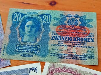 REZERVACE - Rakousko-Uherska (50, 20, 10, 2, 1 koruna) - 5