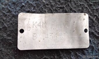 DACIA DUSTER 1.6 2013 predám MOTOR K4M Z835, DVERE, PREVODOV - 5