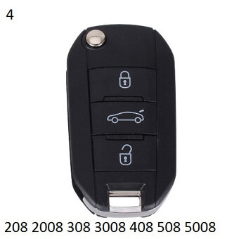 Obal klúča na peugeot alebo citroen z logom - 5