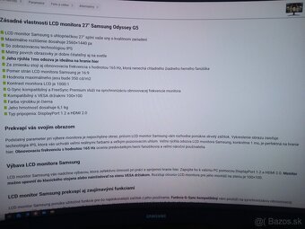 Herný PC RTX3070 + monitor - 5