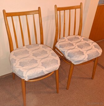 Retro Stoličky 4ks - 5