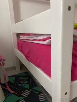 Posteľ domček na predaj s matracom a roštome - 5