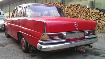 Predám Mercedes W111 220Sb heckfolese veľké krídlo - 5
