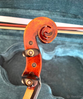 Predám detské nové husle, 1/4 husle model Stradivari Paganin - 5