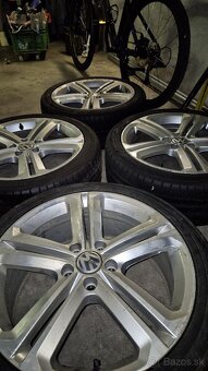 Predám kolesá volkswagen jietta r17 5×112 - 5