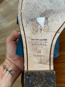 antracitove celokozenne slapky c. 40 - 5