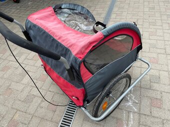 Predám turistický vozík za bicykel pre 1-2 deti - 5