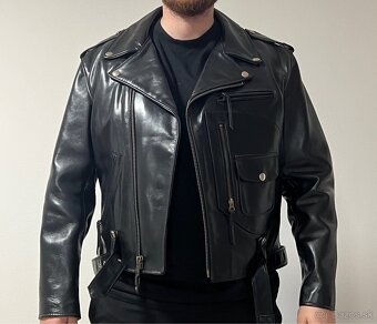 Kožená bunda - Legendary black stallion - 5