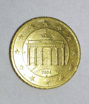 0,50 Eur Nemecko 2002, 2003, 2004 - 5