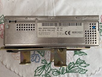 BMW OEM Radio Displej LCD, BM54 modul, DVD MK4 GPS mechanika - 5