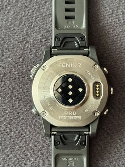 Predám Garmin fenix 7x pro sapphire solar Titanium - 5