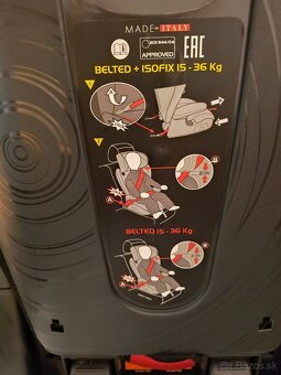 Autosedačka 15-36kg(Isofix) - 5