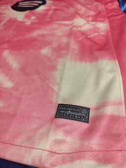 Dres Fc Barcelona Ružový Unikát Batikovaný Nový s visačkami - 5