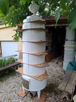 Kachlova pec starožitná - 5