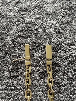 Zlaty naramok anker pilka 14k 585/1000 60g - 5