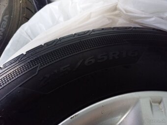 Predám sadu diskou Nissan r16 plus letné pneu - 5