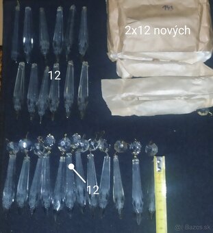 Náhradné ovešky,na kryštálový luster. - 5