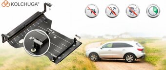 Oceľový kryt motora a prevodovky pre Subaru Forester - 5
