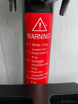 Predám hliníkový zadný nosič na bicykel - 5