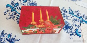 Cibuľový obrus suprava, darč..krabicky krokodíla - 5