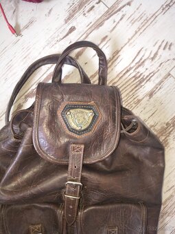 Kožený vintage batoh - 5