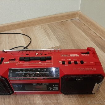 Radiomagnetofon+1-SHARP cerveny gratis. - 5