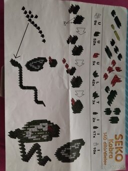 Retro polytechnická stavebnica Seko 1 - značka Vista - 5