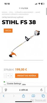 vyžínač Stihl FS38 - 5