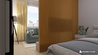 1i byt - možnosť modernizácie na 2KK LOFT Apartmán - balkón - 5