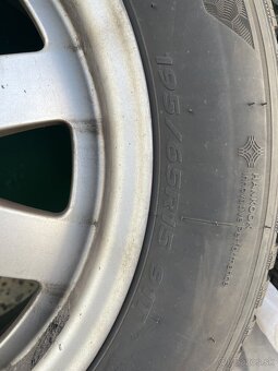 Predám zimné pneu 195/65 R15 elektrony Škoda audy - 5