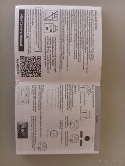 Mini Wi-Fi bezpečnostná kamera s SD kartou - 5