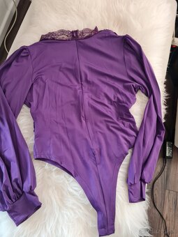Dámske body Gisele Purple veľ. XL - 5