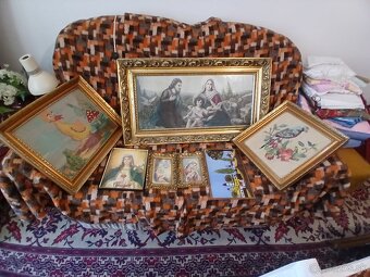 Stare obrazy / staré rámy - 5