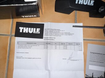 Komplet strešných nosičov Thule pre auto Toyota Prius 30 - 5