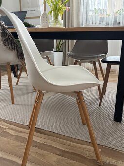 4 ks jedálenské stoličky Jysk - 5