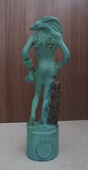 Bronzová soška – Salvador Dali – Vtáčí muž - 5