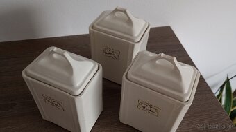 Starožitné dózy koreničky z porcelánu - 5