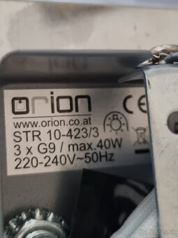 Stropné bodové svietidlo Orion Max - 5