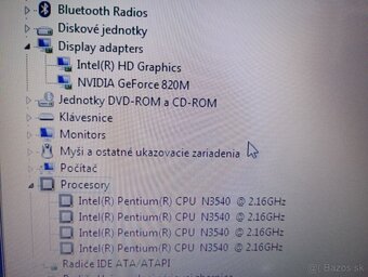 predám ACER ASPIRE ES1-771G , 17" displej , WINDOWS 7 - 5