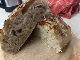 Domáci kváskový chlebík, pečivo - 5