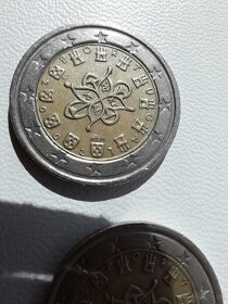 2 euro minca Portugal 2002 chybna.. - 5