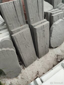Betónové nášlapy imitácia dreva - 5