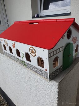 Detska drevena stajna hospodárska budova, woody - 5