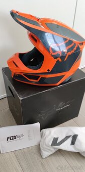 Fox racing V1 youth detska - 5