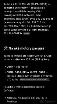 TURBO 2.0TDI 135KW CUPA CUNA DJGA DFUA CUWA DGCA - 5