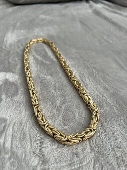 Predám zlatu retiazku 102g 14K 585 - 5