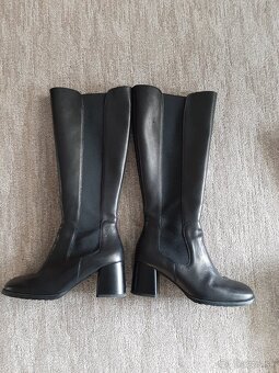 Kožené zateplené čižmy Rieker vel.39 - 5