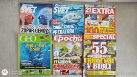Predám časopisy Tajemství vesmíru, GEO, 21. Stoleti, Epocha, - 5