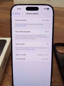 iPhone 16 Pro 128GB 99% bat. - 5