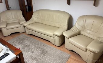 Kožená sedacia súprava - 5